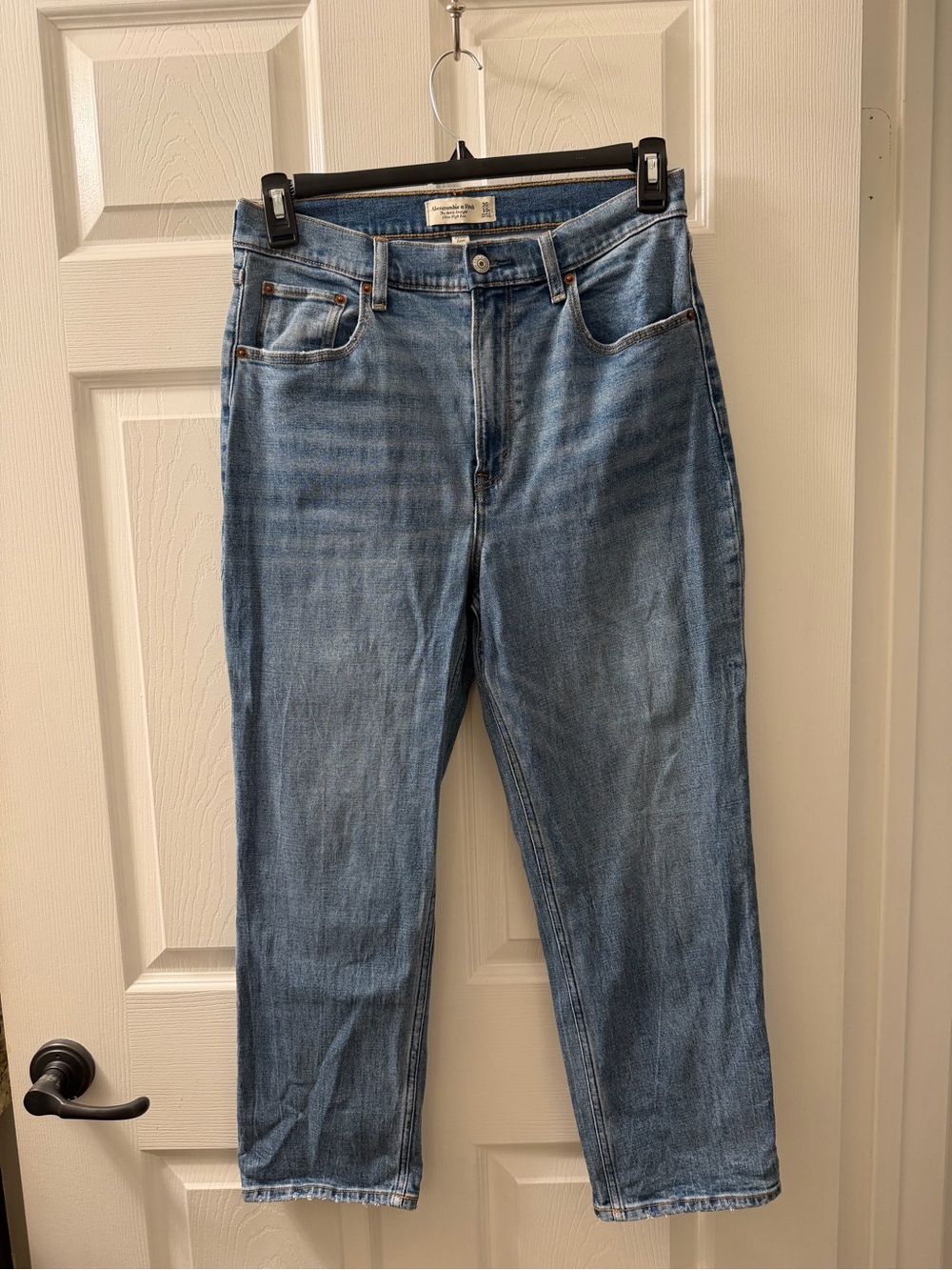 Abercrombie & Fitch ankle straight ultra high-rise curve love size 30 short